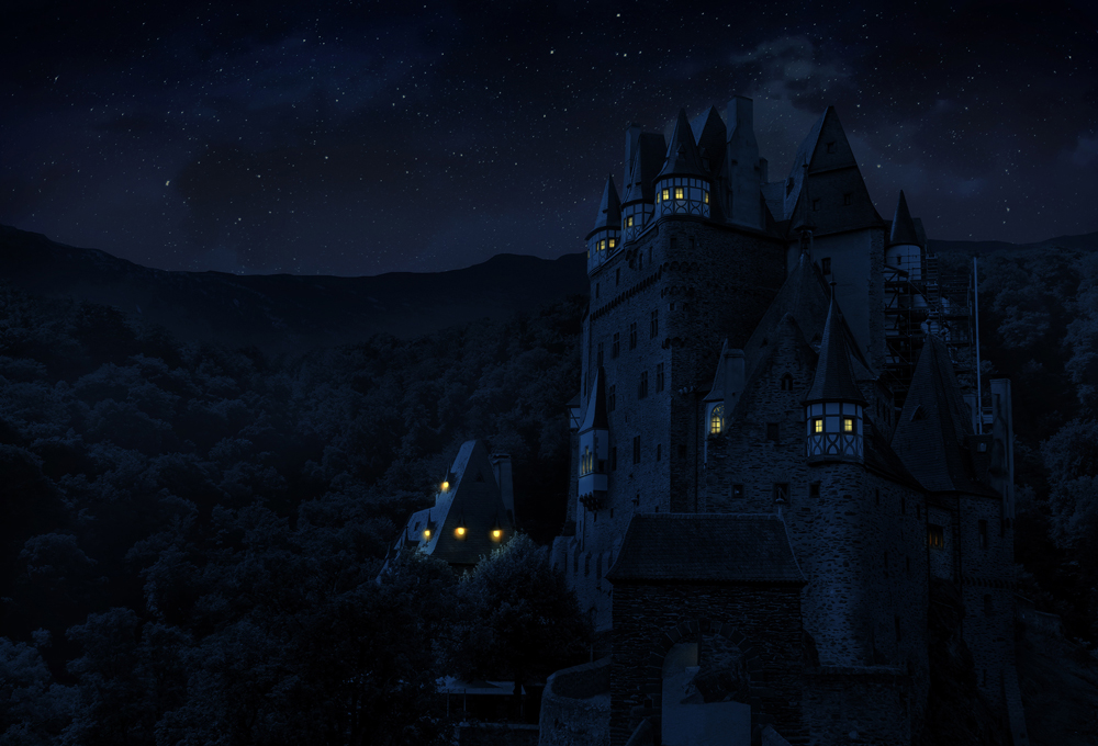 Castle In The Darkness "Matte Painting"